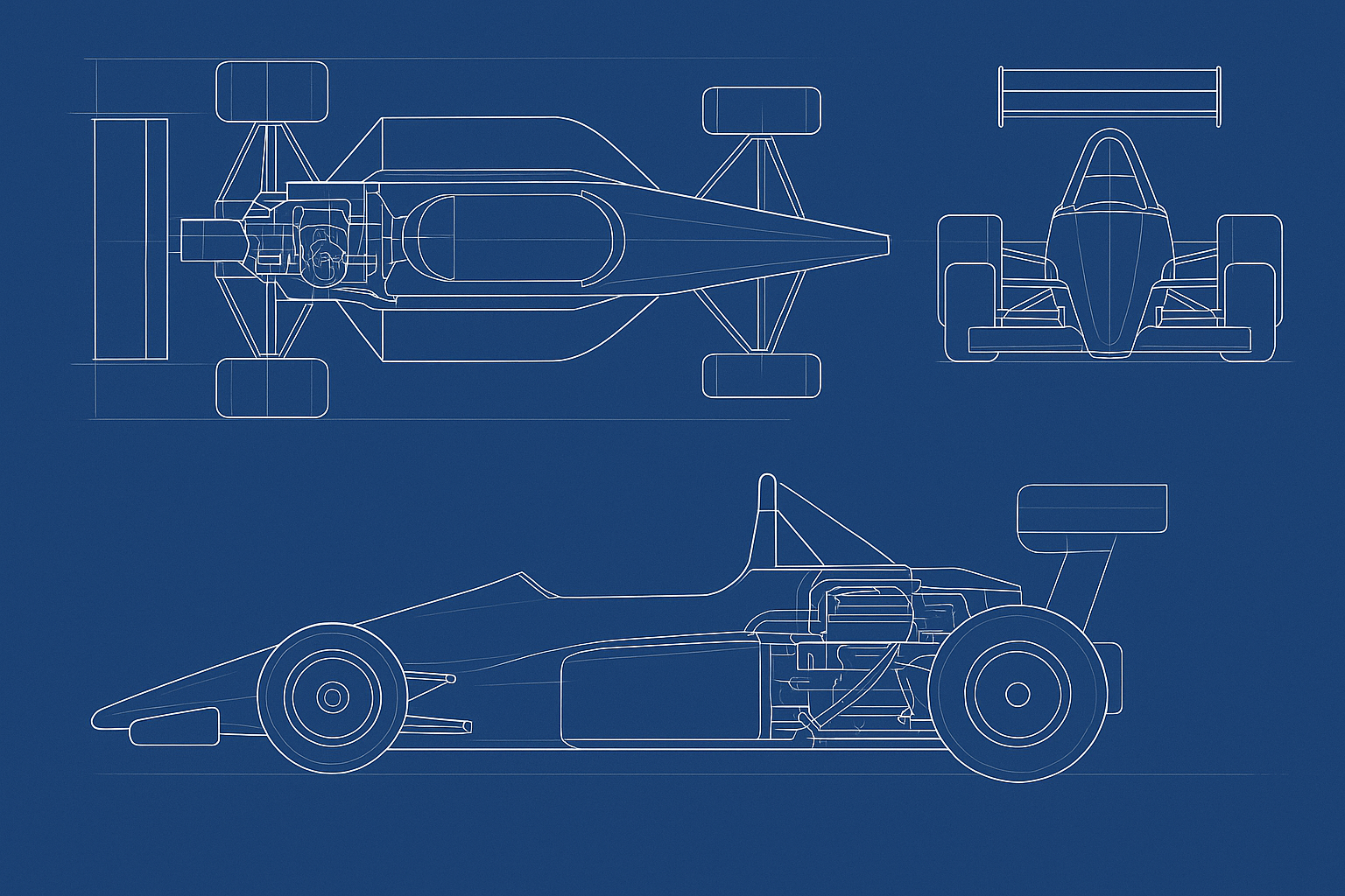 F1 Series Kart Blueprint